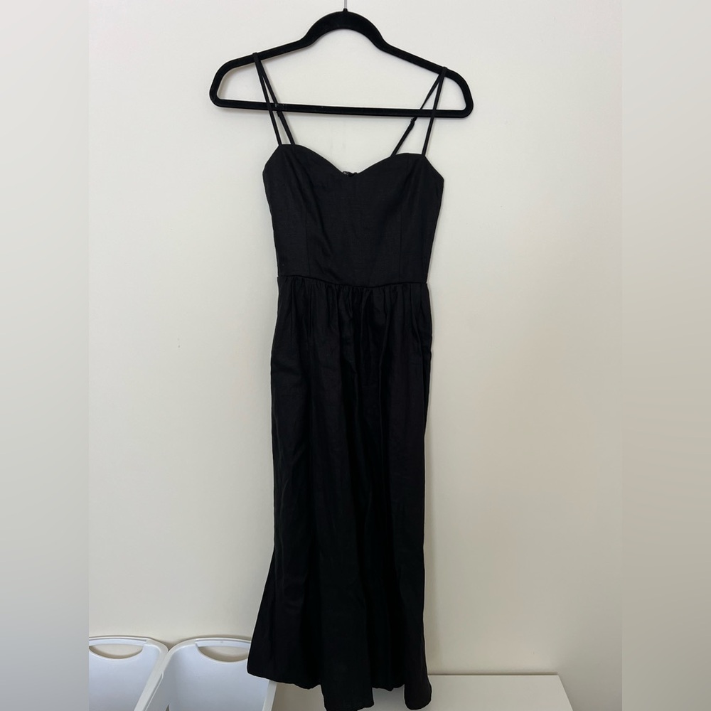 Reformation Linen Midi Dress